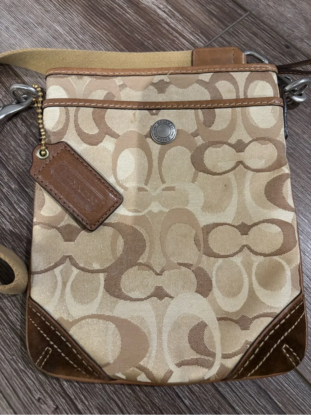 Coach compact crossbody